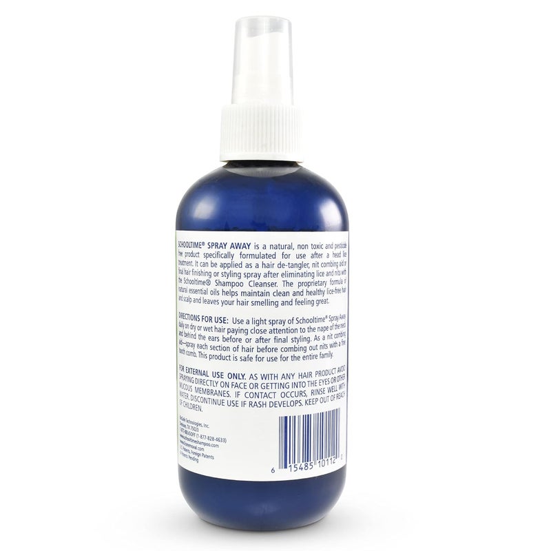 Schooltime After Treatment Lice Spray, Detangler & Maintenance For Kids - Image 2